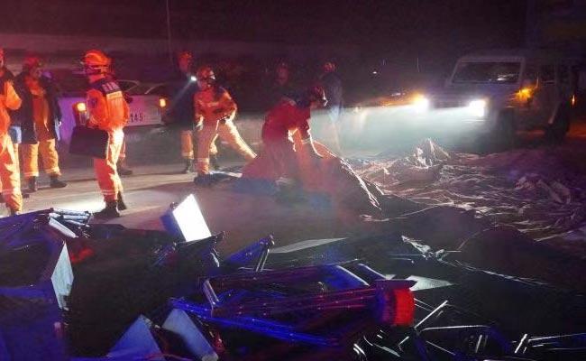 Rescue team on duty as earthquake again occurs in China   China earthquake