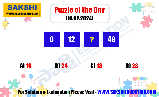 Puzzle of the Day    missing number puzzles   maths puzzles