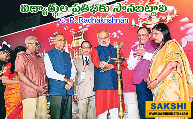 students talents  talent of the students should be appreciated  Governor CP Radhakrishnan  University responsibility 