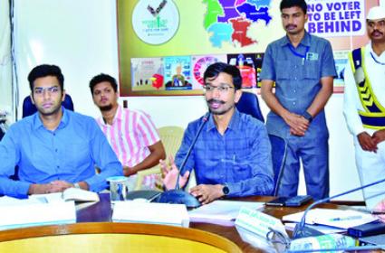 Anantapur Urban  Collector Vinod Kumar orders and instructions for flagship exams under UPSC
