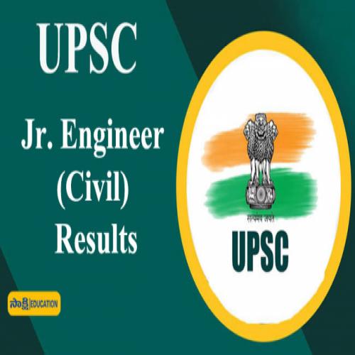 UPSC Junior Engineer Civil Results 2023 Sakshi Education