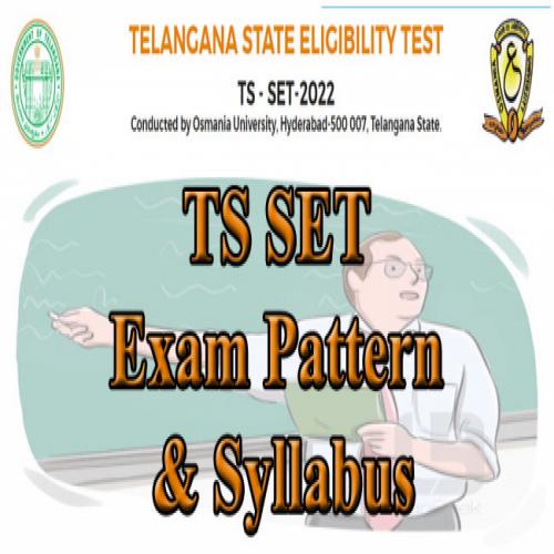 TS SET Exam Pattern Syllabus Sakshi Education