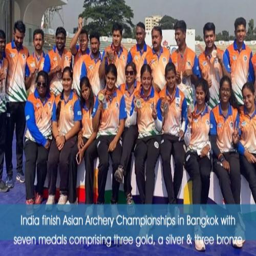 India Finish Asian Archery Championships In Bangkok With Seven Medals