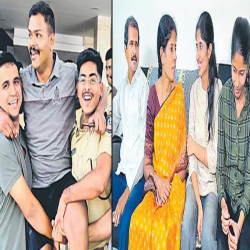 UPSC Civil Services Final Results 2023  Telugu students celebrating their success in civil services exams Over 20 candidates selected for central services from Telugu states  Telangana and Andhra Pradesh students shine in civil services 