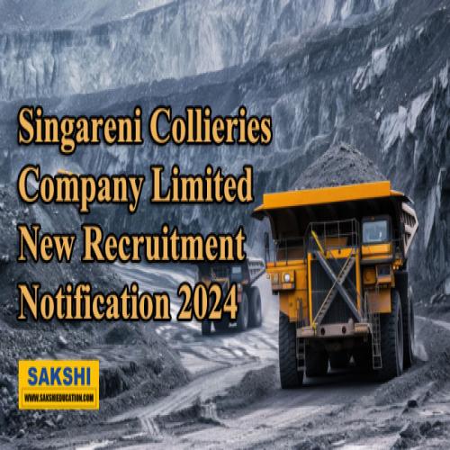 SCCL New Recruitment 2024 Notification For 327 Vacancies Sakshi Education