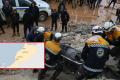 Morocco Earthquake, Earthquake impact ,Damaged streets ,Rescue team