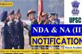 UPSC NDA & NA (II) Exam Notification 2024  