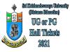 Sri Krishnadevaraya University UG or PG Hall Tickets