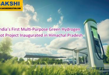 Green hydrogen generation at NJHPS, Himachal Pradesh  India’s First Multi-Purpose Green Hydrogen Pilot Project Inaugurated in Himachal Pradesh