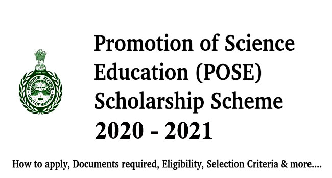 pose scholarship