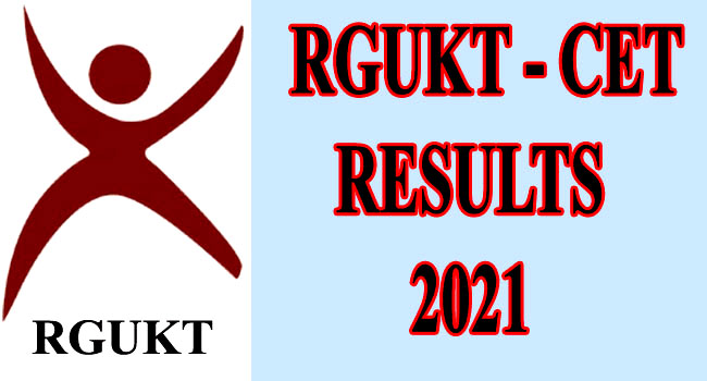 RGUKT CET results