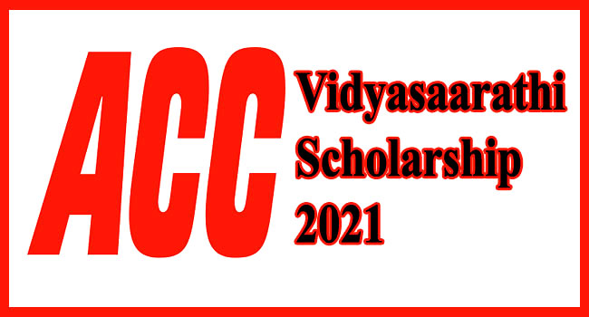 ACC Vidyasaarathi Scholarship pg students
