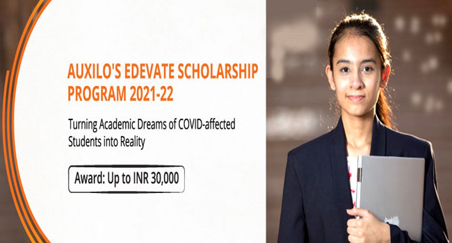 Auxilos Edevate Scholarship 