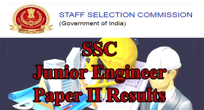 SSC Junior Engineer Paper II Results