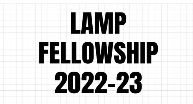 LAMP Fellowship Notification
