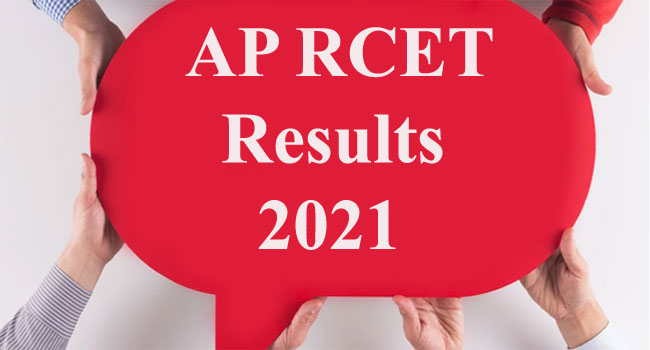 AP RCET Results
