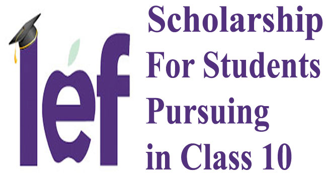 LEF Scholarship Tenth Class Students