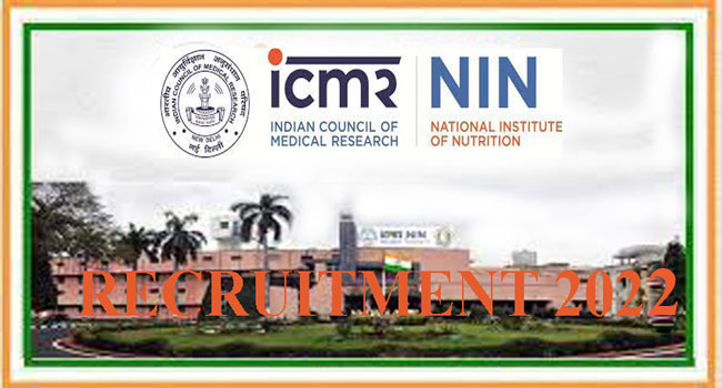 NIN Hyderabad Notification 2022 Post Doctoral Research Associate 