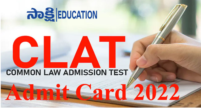 CLAT 2022 Admit Card