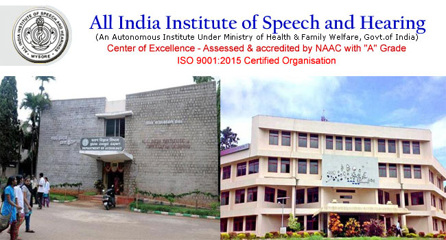 All India Institute Of Speech & Hearing Lecturer Notification 2022