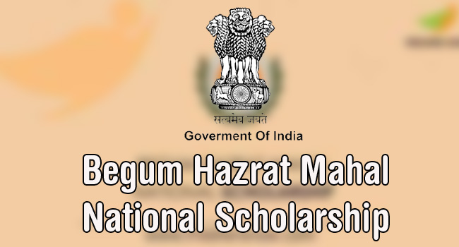 Begum Hazrat Mahal National Scholarship 