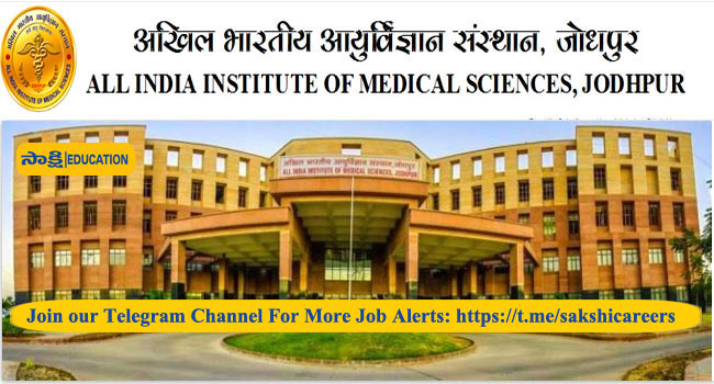 AIIMS Jodhpur Senior Resident Notification 2022 out; Interview Only!!