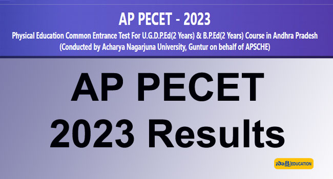 AP PECET 2023 Results