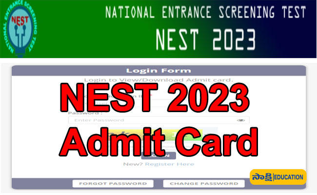 NEST 2023 Admit Card