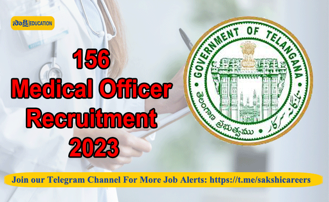 TS Medical Board to recruit 156 medical officer with a starting