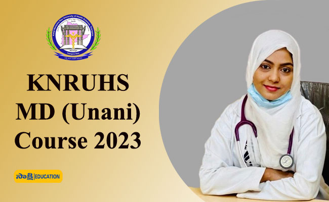 KNRUHS MD Unani Course