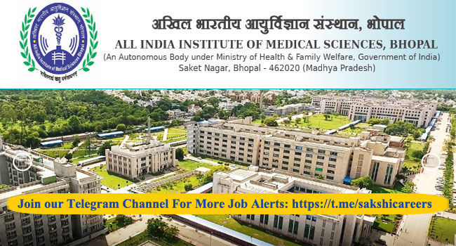 AIIMS Bhopal Latest Notification 2023 for Non-Faculty Posts