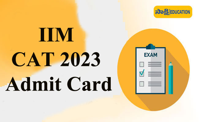 IIM CAT 2023 Admit Card
