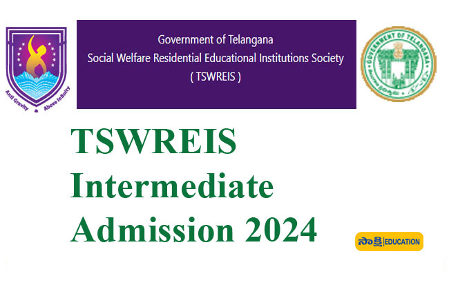 SWREIS Admission Announcement  Telangana Education Opportunity  TSWREIS Hyderabad Inter Admission    Junior Intermediate COE Colleges   