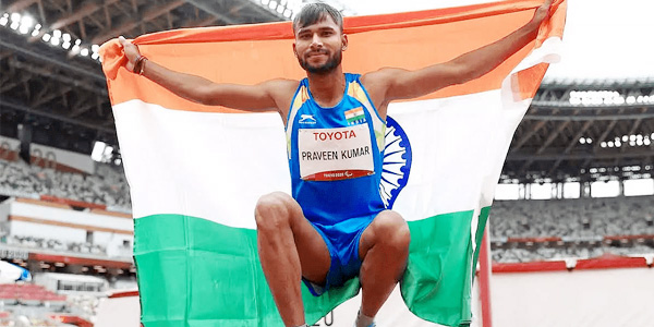 Praveen Kumar bags silver medal in High Jump T64