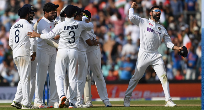 Oval Test: India beat England by 157 runs