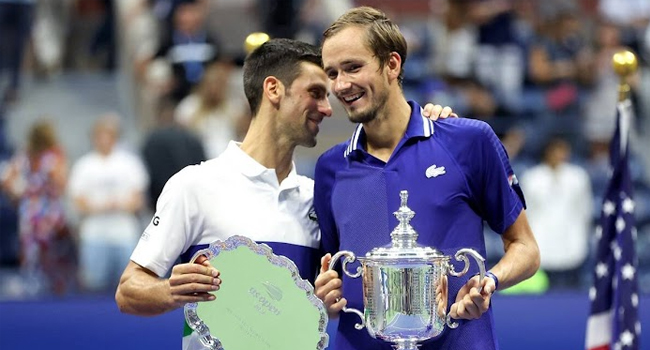 US Open :Daniil Medvedev stuns Novak Djokovic to win Maiden Grand Slam title