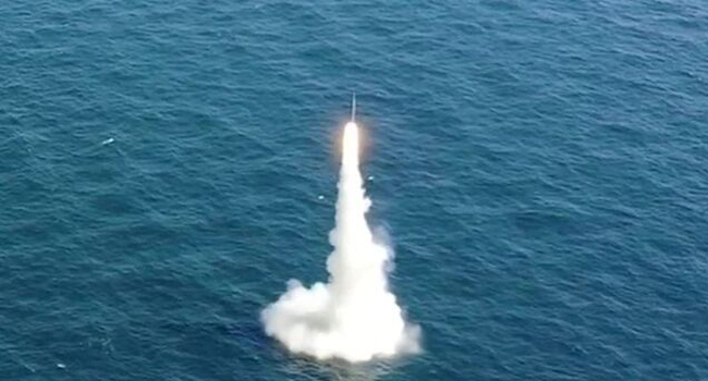 South Korea successfully tests submarine-launched ballistic missile