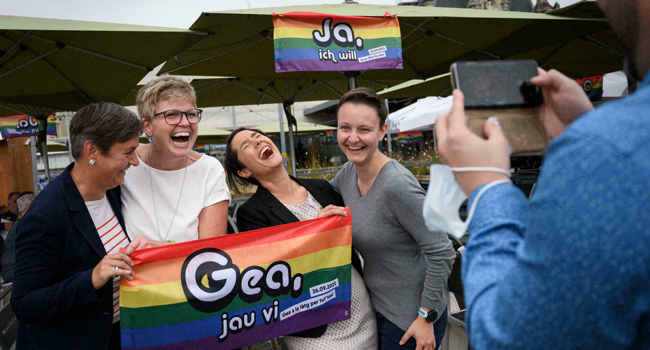 Switzerland legalizes same-sex Marriage