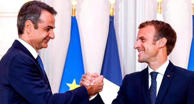 France- Greece sign defence deal