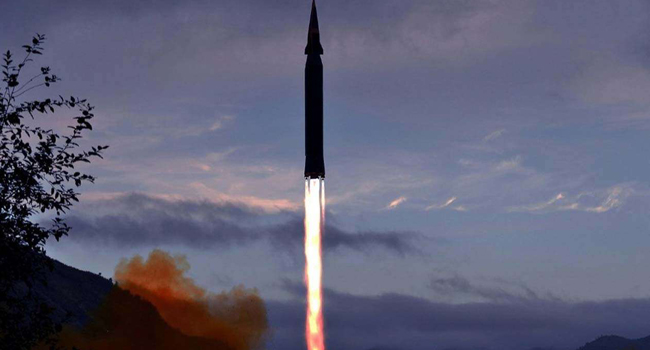 North Korea tested newly developed hypersonic missile