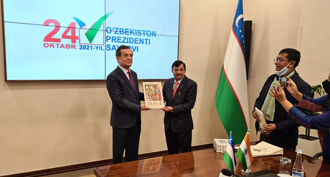 India’s CEC visits Uzbekistan as International Observer for Presidential Elections