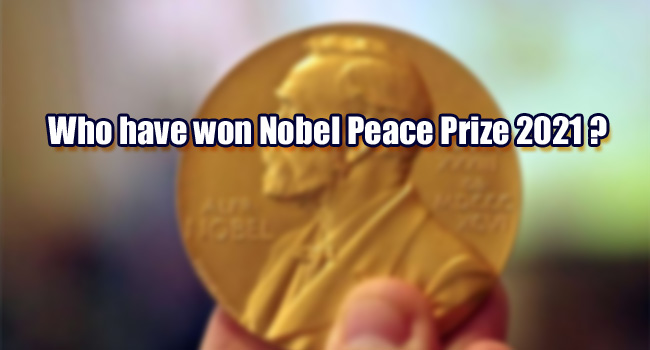 Nobel Peace Prize 2021 Thumb