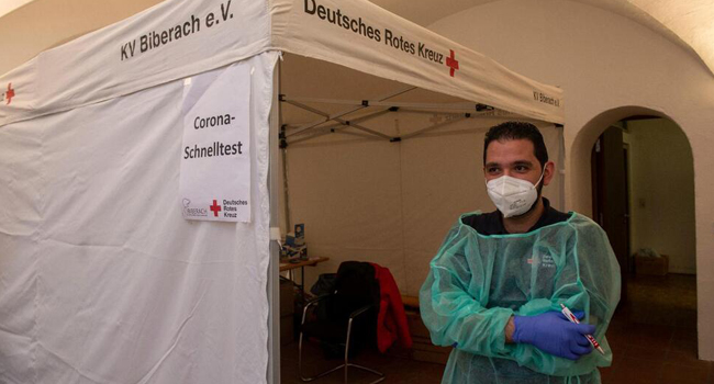 Pandemic not over: Germany reports record 50,000 new Covid cases