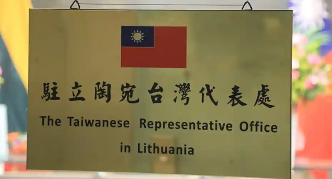 China officially downgrades diplomatic ties with Lithuania over Taiwan