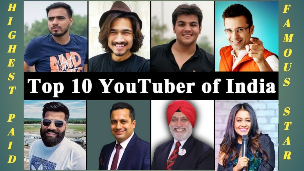 Top 10 Youtubers 
