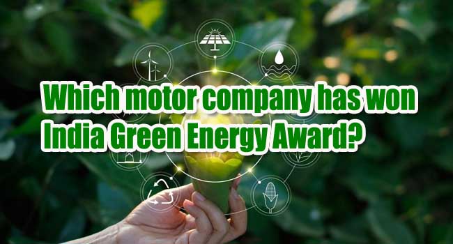 India Green Energy Award