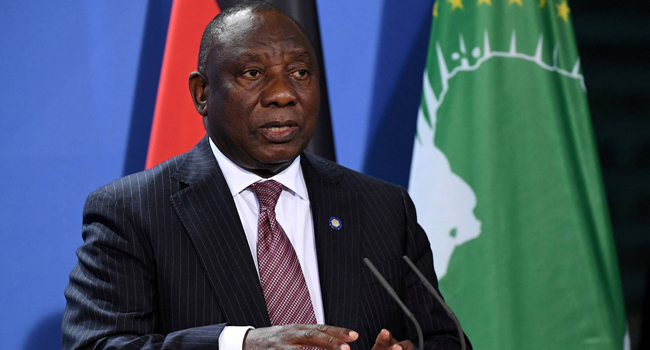 South Africa’s President Cyril Ramaphosa tests positive for Covid-19 with mild symptoms