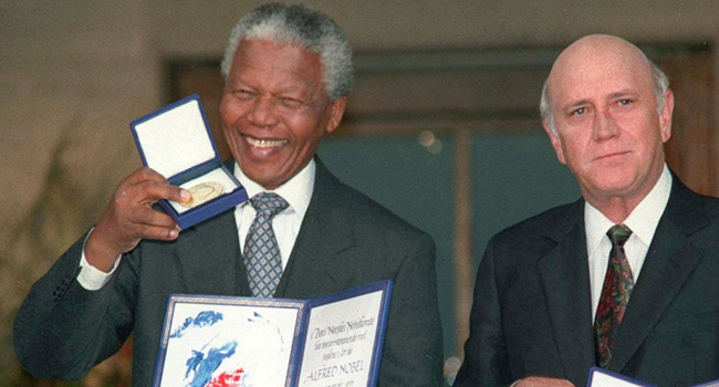 Nelson Mandela International Nobel Peace Prize