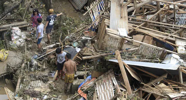 Typhoon Rai hits Philippines