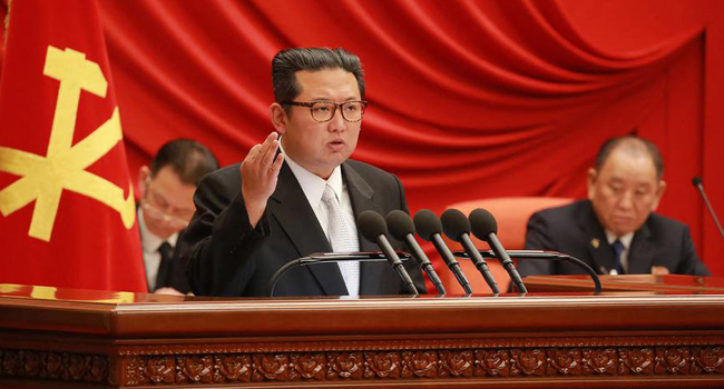 Kim Jong-un says North Korea to focus on economy in 2022